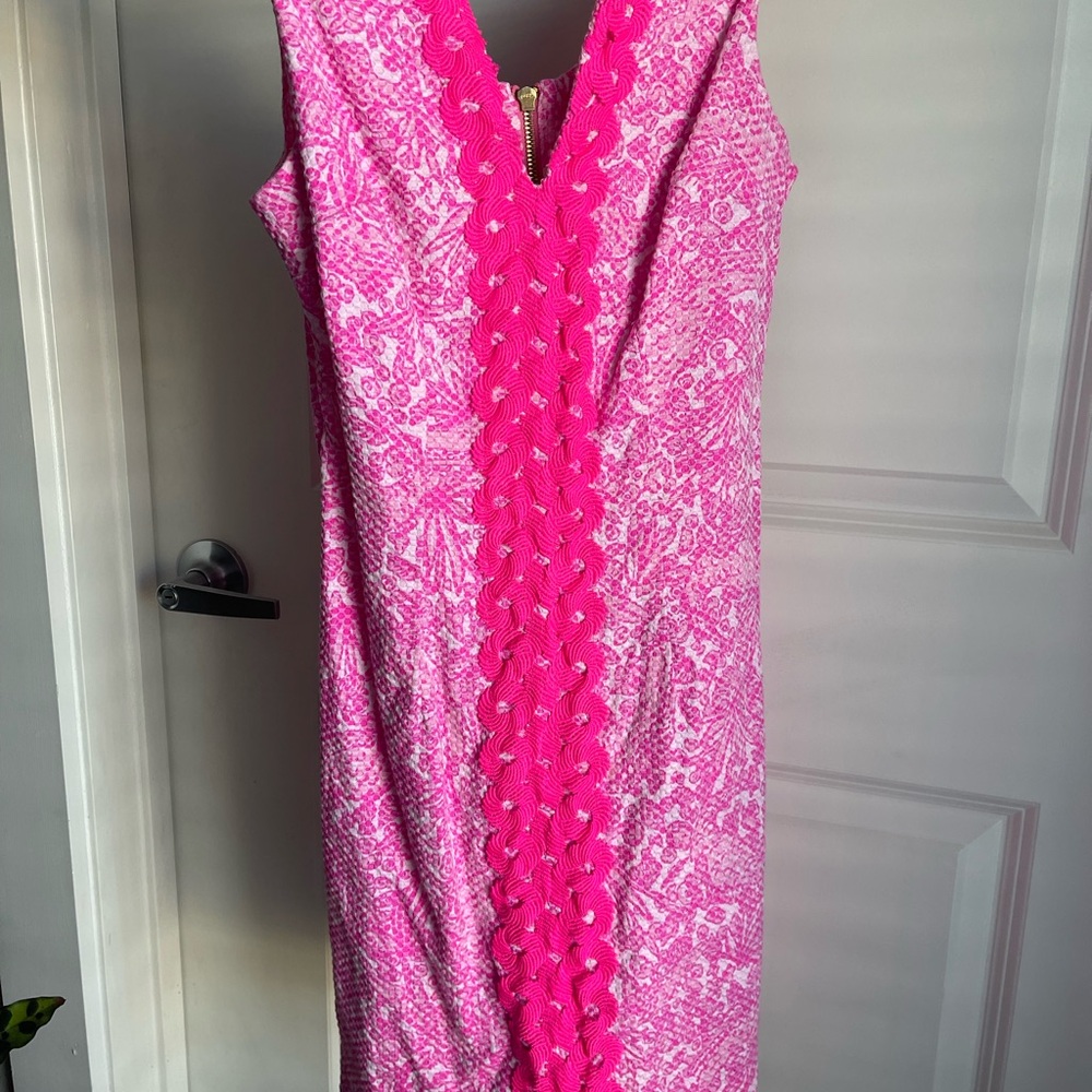 Lilly Pulitzer x Target - Pink Scalloped Trim Dress